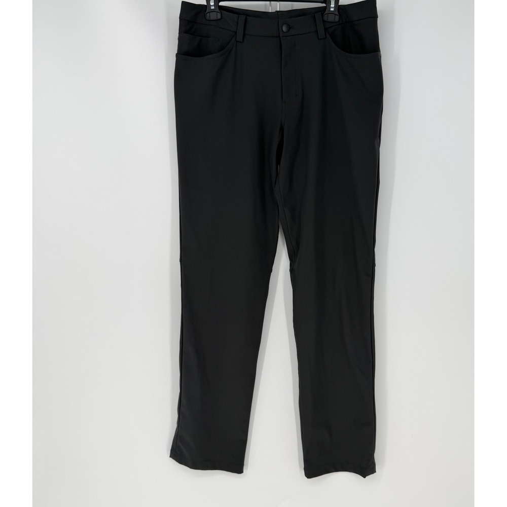 Lululemon ABC Pants Mens 36 Grey Warpstreme Classic Fit Commuter Techwear Career